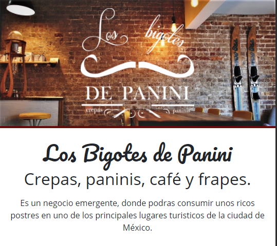 Bigotes de panini